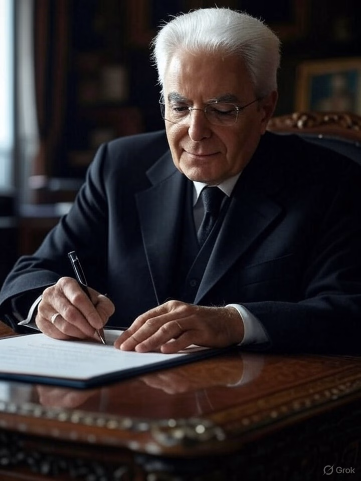 Mattarella signs tajani decree no. 36 2025